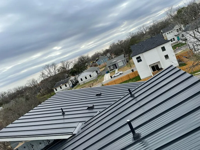 Standing seam metal roof panels with vents for Skylight Repair in Towamencin